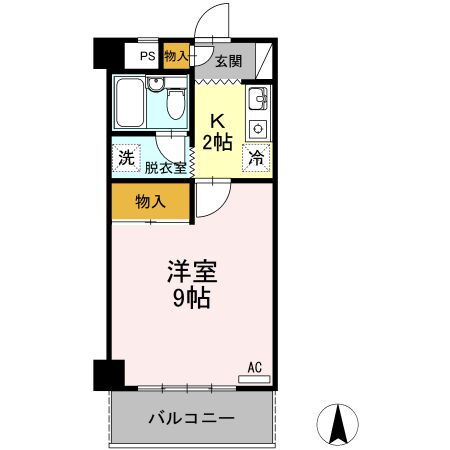 香川県高松市東山崎町 水田駅 1K マンション 賃貸物件詳細