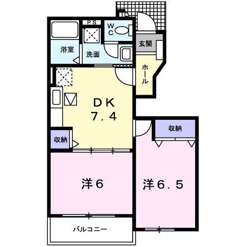 愛知県西尾市平坂町北新田 西尾駅 2DK アパート 賃貸物件詳細