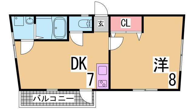 兵庫県神戸市中央区諏訪山町 県庁前駅 1LDK マンション 賃貸物件詳細