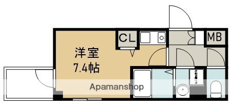 クレハ池田 3階 ワンルーム 賃貸物件詳細