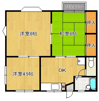 熊本県熊本市東区戸島西４ 3DK アパート 賃貸物件詳細
