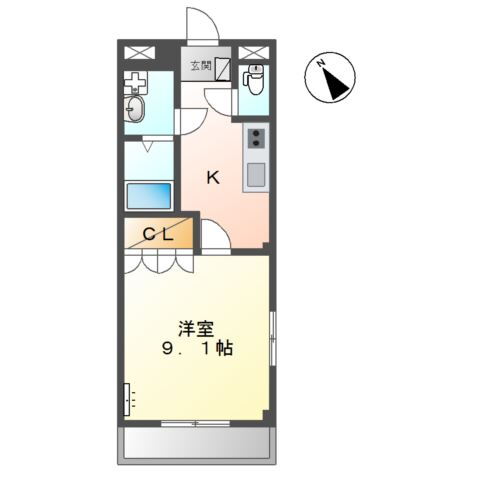 愛知県豊橋市老松町 東田坂上駅 1K アパート 賃貸物件詳細