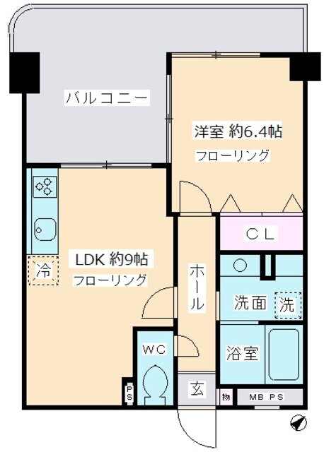 神奈川県川崎市麻生区上麻生５ 柿生駅 1LDK マンション 賃貸物件詳細