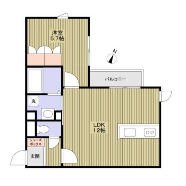 兵庫県宝塚市川面 宝塚駅 1LDK アパート 賃貸物件詳細