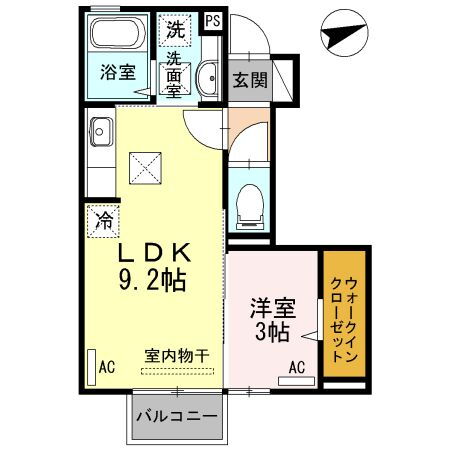 山口県下関市後田町５ 1LDK アパート 賃貸物件詳細