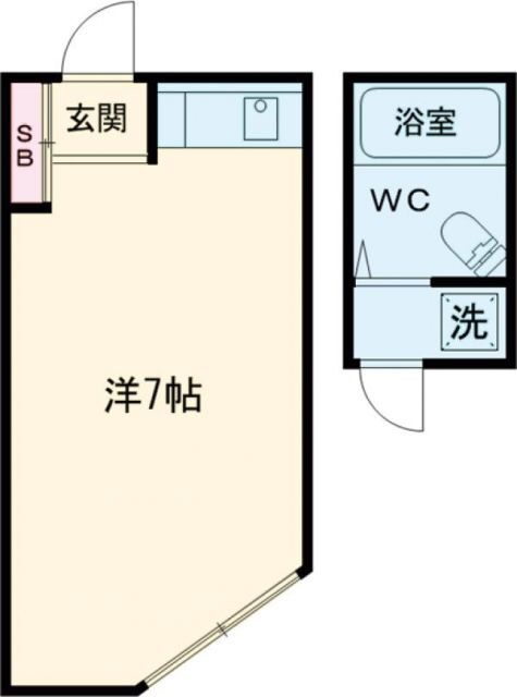 第３アスナロハイム 3階 ワンルーム 賃貸物件詳細