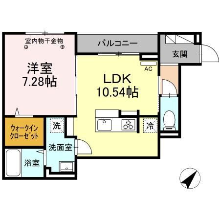 ラリュール西新井本町 3階 1LDK 賃貸物件詳細