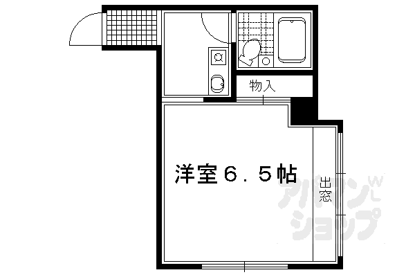 京都府京都市左京区下鴨梅ノ木町 北山駅 1K マンション 賃貸物件詳細