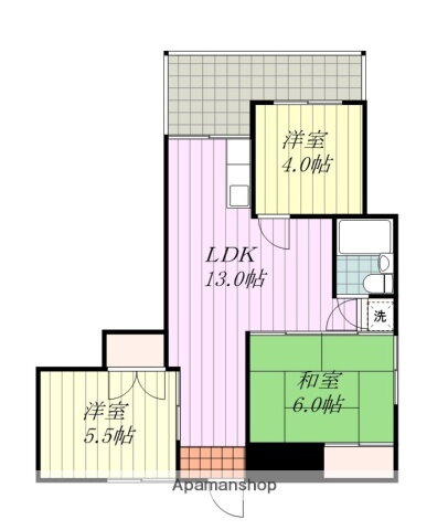 愛媛県松山市立花３ いよ立花駅 3LDK マンション 賃貸物件詳細