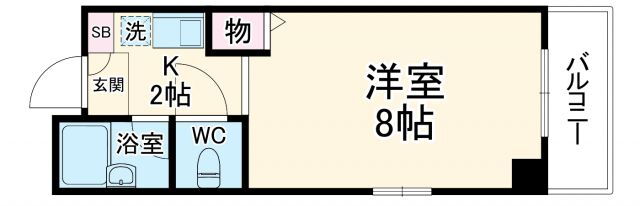 京都府京都市下京区石井筒町 大宮駅 1K マンション 賃貸物件詳細