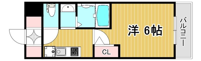 兵庫県神戸市中央区下山手通９ 神戸駅 1K マンション 賃貸物件詳細