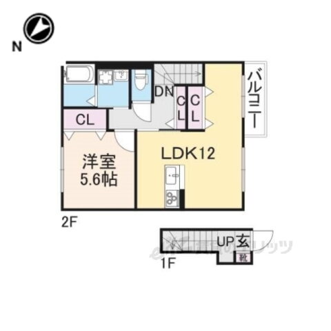 滋賀県近江八幡市田中江町 篠原駅 1LDK アパート 賃貸物件詳細