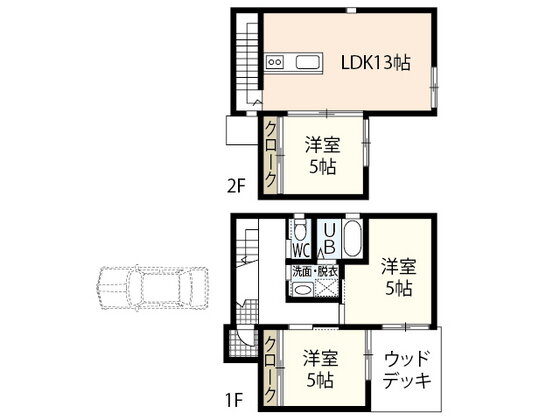 広島県呉市神山３ 天応駅 3LDK 一戸建て 賃貸物件詳細