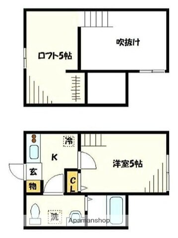 神奈川県相模原市中央区相生１ 淵野辺駅 1K アパート 賃貸物件詳細