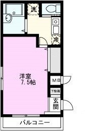 埼玉県越谷市蒲生西町１ 蒲生駅 1K マンション 賃貸物件詳細