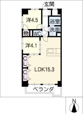 愛知県名古屋市千種区今池２ 千種駅 2LDK マンション 賃貸物件詳細
