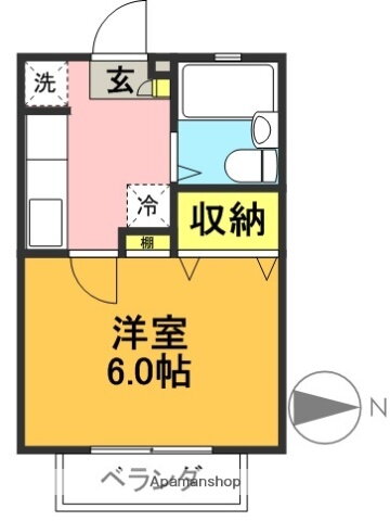東京都杉並区下高井戸５ 浜田山駅 1K アパート 賃貸物件詳細