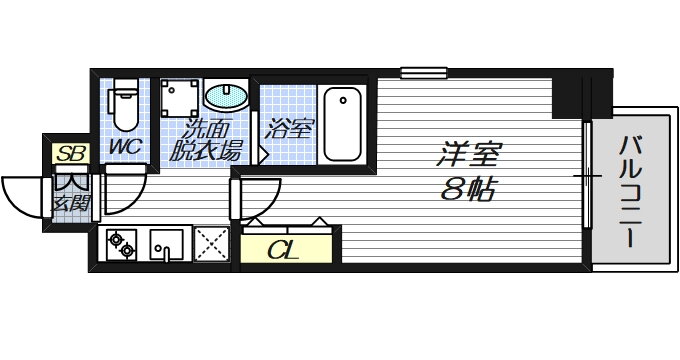 大阪府大阪市北区松ケ枝町 大阪天満宮駅 1K マンション 賃貸物件詳細