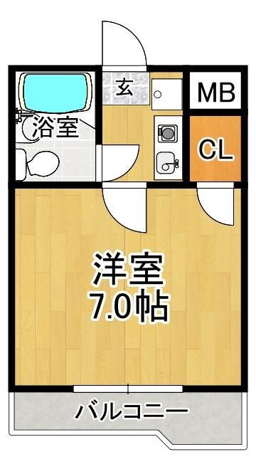 兵庫県神戸市西区大津和３ 伊川谷駅 1K マンション 賃貸物件詳細