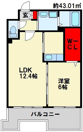 福岡県北九州市小倉南区富士見２ 城野駅 1LDK マンション 賃貸物件詳細