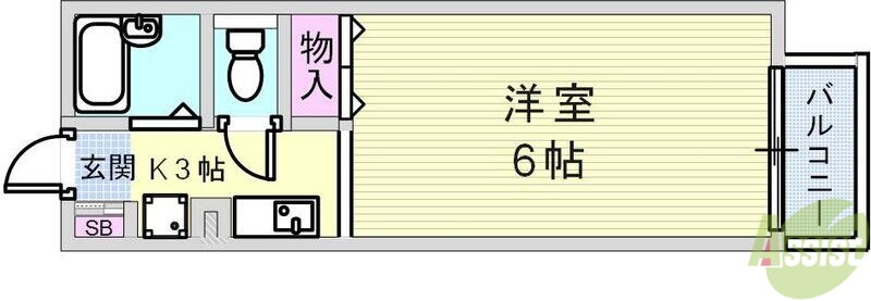 兵庫県神戸市北区鈴蘭台南町１ 鈴蘭台駅 1K アパート 賃貸物件詳細