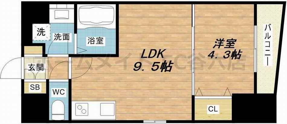 大阪府大阪市北区神山町 中崎町駅 1LDK マンション 賃貸物件詳細