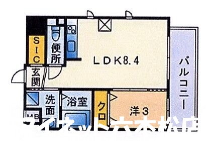 福岡県福岡市中央区赤坂３ 桜坂駅 1LDK マンション 賃貸物件詳細