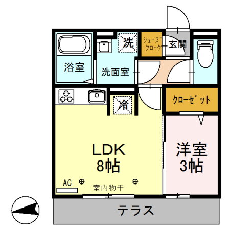 埼玉県川越市末広町１ 川越市駅 1LDK アパート 賃貸物件詳細