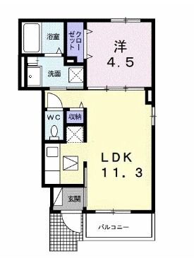 千葉県木更津市金田東１ 木更津駅 1LDK アパート 賃貸物件詳細