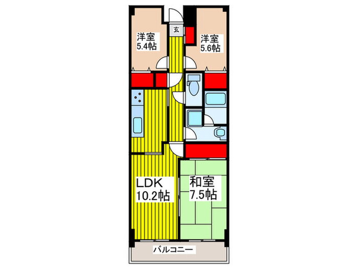 埼玉県さいたま市中央区大戸５ 南与野駅 3LDK マンション 賃貸物件詳細