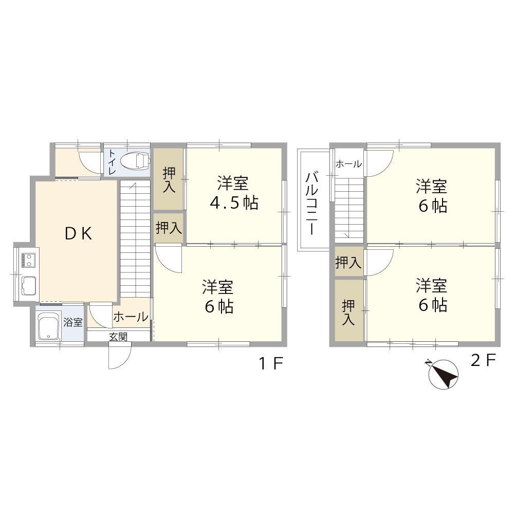将監一丁目　貸家 4DK 賃貸物件詳細
