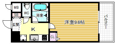 大阪府大阪市北区紅梅町 南森町駅 1K マンション 賃貸物件詳細