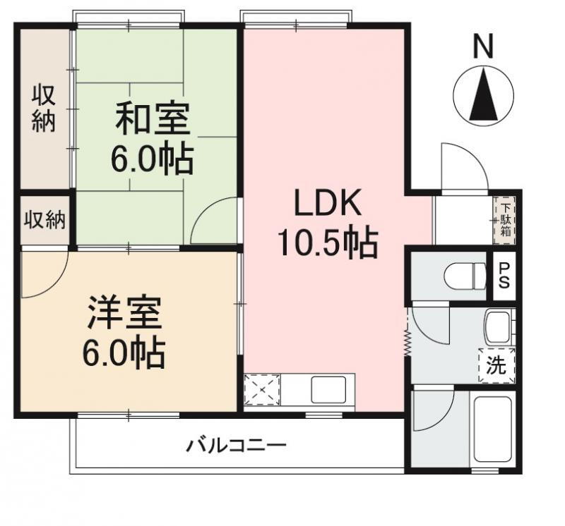 香川県高松市国分寺町新居 端岡駅 2LDK アパート 賃貸物件詳細
