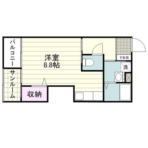 鹿児島県鹿児島市荒田２ 騎射場駅 ワンルーム マンション 賃貸物件詳細
