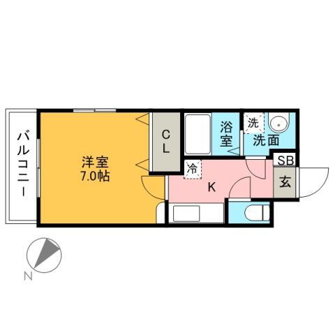 福岡県福岡市博多区博多駅前３ 博多駅 1K マンション 賃貸物件詳細