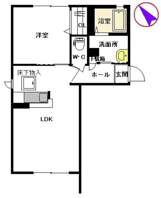 熊本県熊本市北区龍田陳内２ 竜田口駅 1LDK アパート 賃貸物件詳細