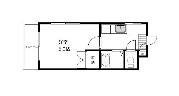 福岡県北九州市小倉北区井堀３ 1K マンション 賃貸物件詳細