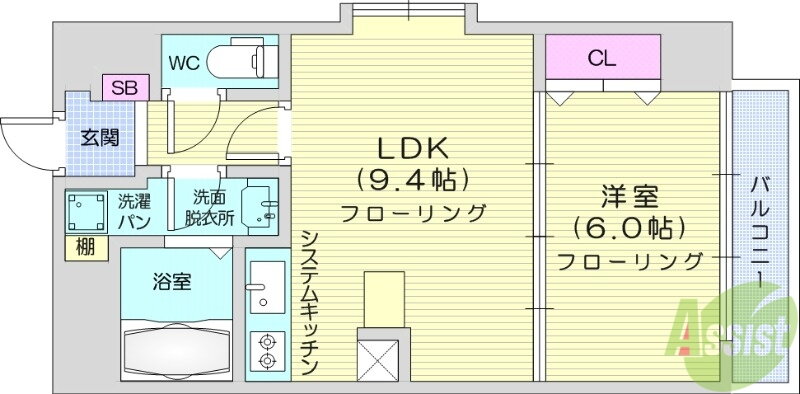 宮城県仙台市青葉区本町１ 広瀬通駅 1LDK マンション 賃貸物件詳細