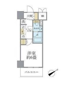 神奈川県川崎市川崎区堀之内町 港町駅 1K マンション 賃貸物件詳細