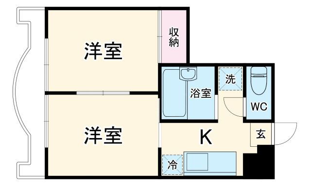 千葉県市川市大洲１ 市川駅 2DK マンション 賃貸物件詳細