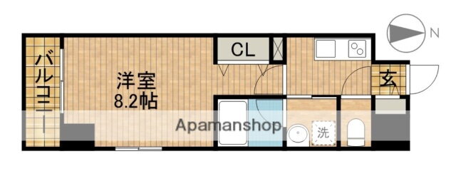 Ｃｅｎｔｒａｌ　Ｓ　砂山町 9階 1K 賃貸物件詳細