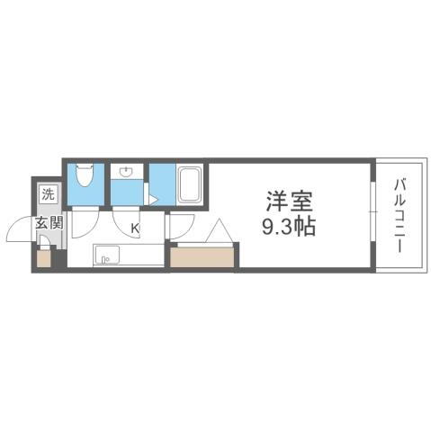 大阪府大阪市東淀川区菅原２ ＪＲ淡路駅 1K マンション 賃貸物件詳細