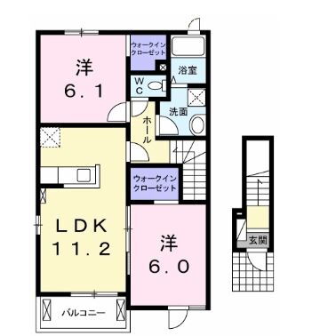 高知県安芸市東浜 安芸駅 2LDK アパート 賃貸物件詳細