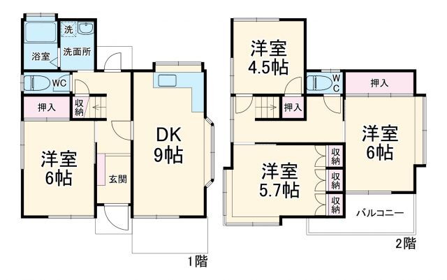 神奈川県横浜市港北区菊名４ 菊名駅 4DK アパート 賃貸物件詳細