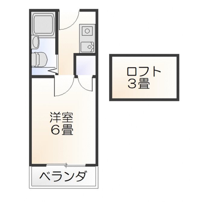 埼玉県草加市青柳５ 新田駅 1K アパート 賃貸物件詳細