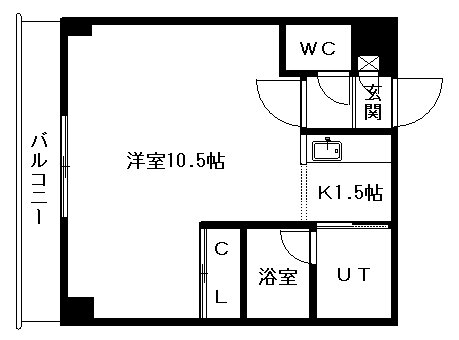 北海道札幌市中央区南六条西１２ 西１１丁目駅 1K マンション 賃貸物件詳細