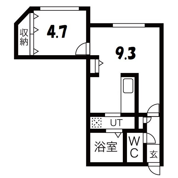 北海道札幌市白石区菊水三条５ 東札幌駅 1LDK マンション 賃貸物件詳細