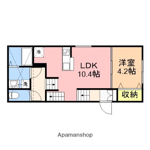 新潟県新潟市東区東明２ 越後石山駅 1LDK アパート 賃貸物件詳細