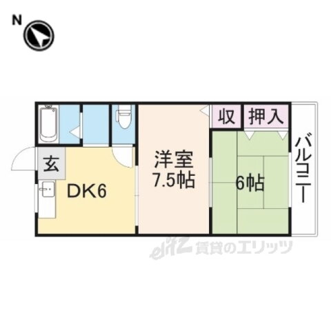 大阪府枚方市宮之阪３ 宮之阪駅 2DK マンション 賃貸物件詳細