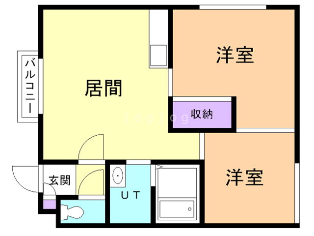 川森アパート 1階 2DK 賃貸物件詳細